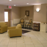 More of the lobby in Serviam Gardens