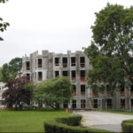 June 2009- Four stories of Tower #1 were completed.